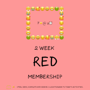 2 Week 7☀️@a⏰ Red Membership